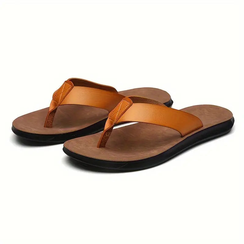 Nicolas - Sandales Orthopédiques en Cuir