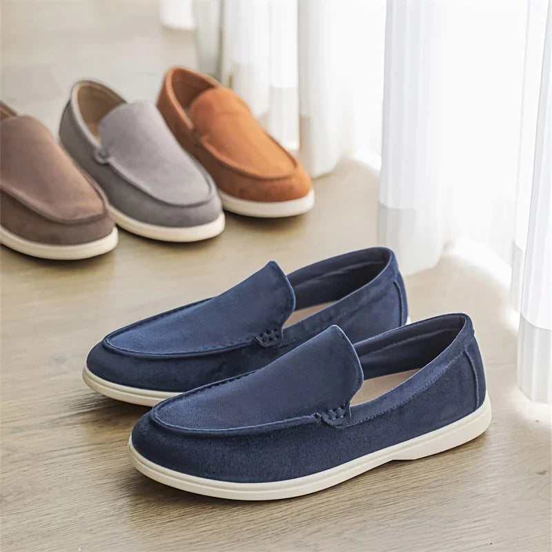Laurent | Mocassins en daim