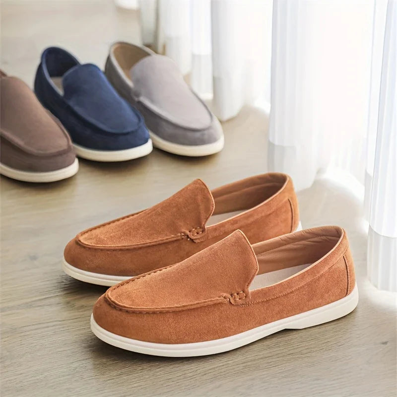 Laurent | Mocassins en daim
