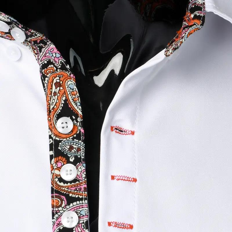 Homme Élitaire | Chemise avec Accent Paisley