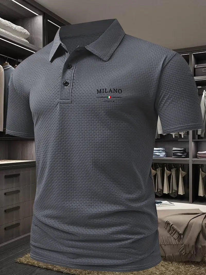 Polo pour Homme à Manches Courtes Décontracté