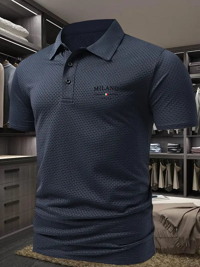 Polo pour Homme à Manches Courtes Décontracté