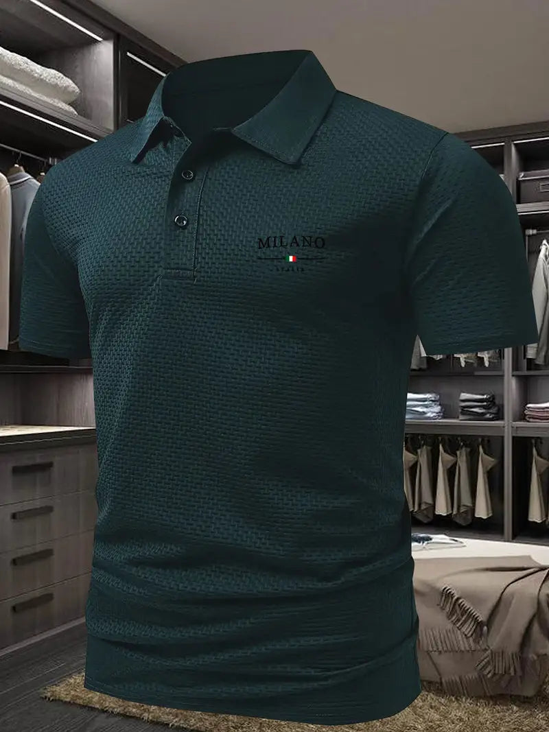 Polo pour Homme à Manches Courtes Décontracté
