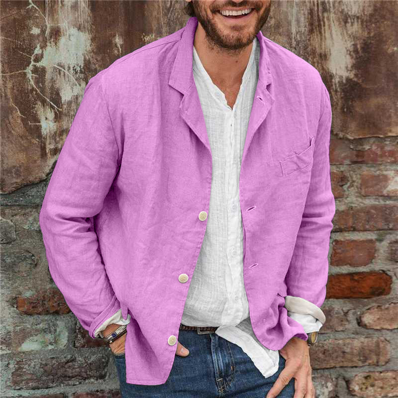 Veste en Coton et Lin