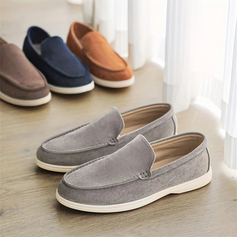 Laurent | Mocassins en daim