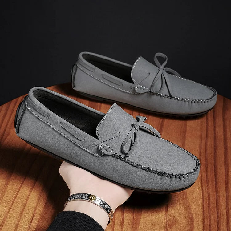 André | Mocassins en daim
