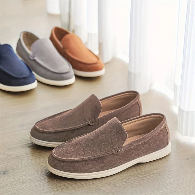 Laurent | Mocassins en daim