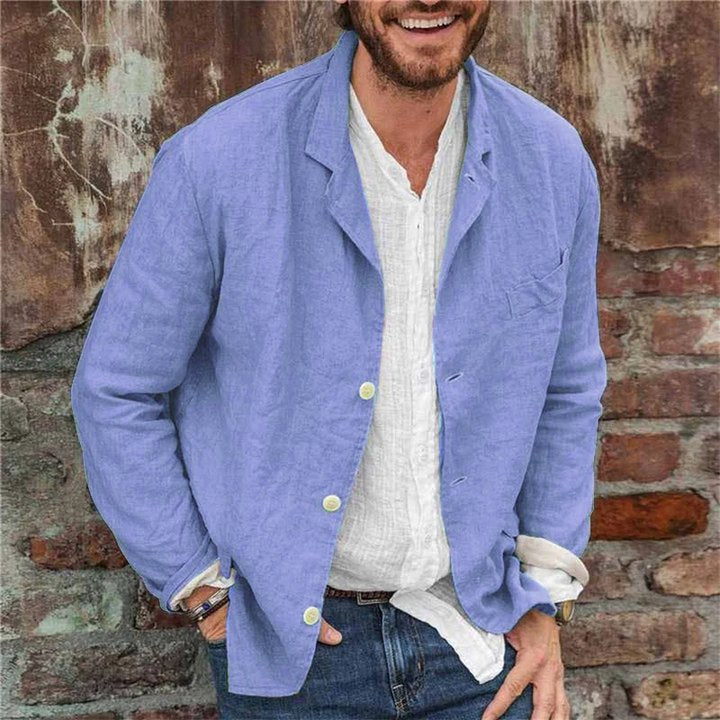 Veste en Coton et Lin
