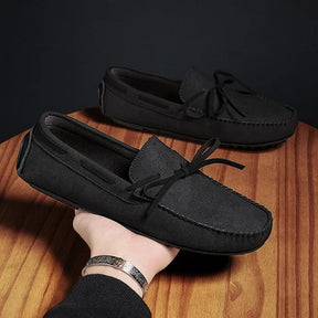 André | Mocassins en daim