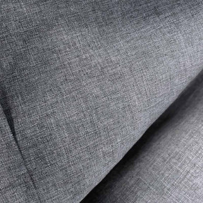 Chemise En Coton Lin À Manches Courtes À Col Uni Pour Hommes