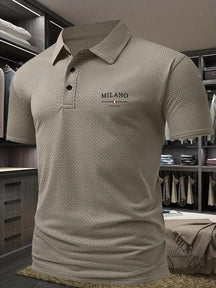 Polo pour Homme à Manches Courtes Décontracté