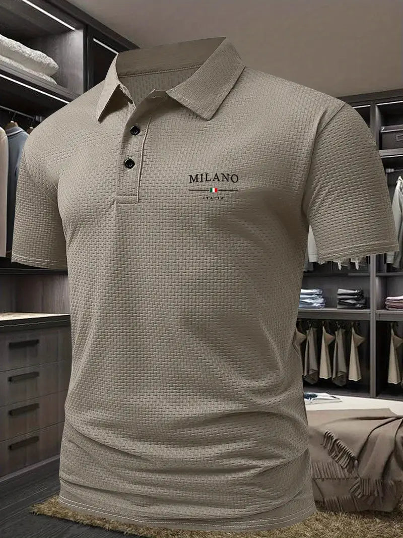 Polo pour Homme à Manches Courtes Décontracté