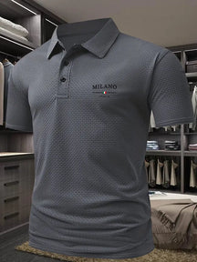 Polo pour Homme à Manches Courtes Décontracté