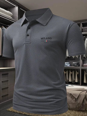 Polo pour Homme à Manches Courtes Décontracté