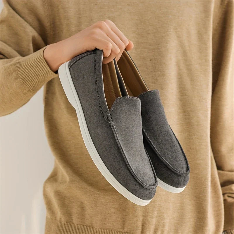 Maël | Mocassins en daim