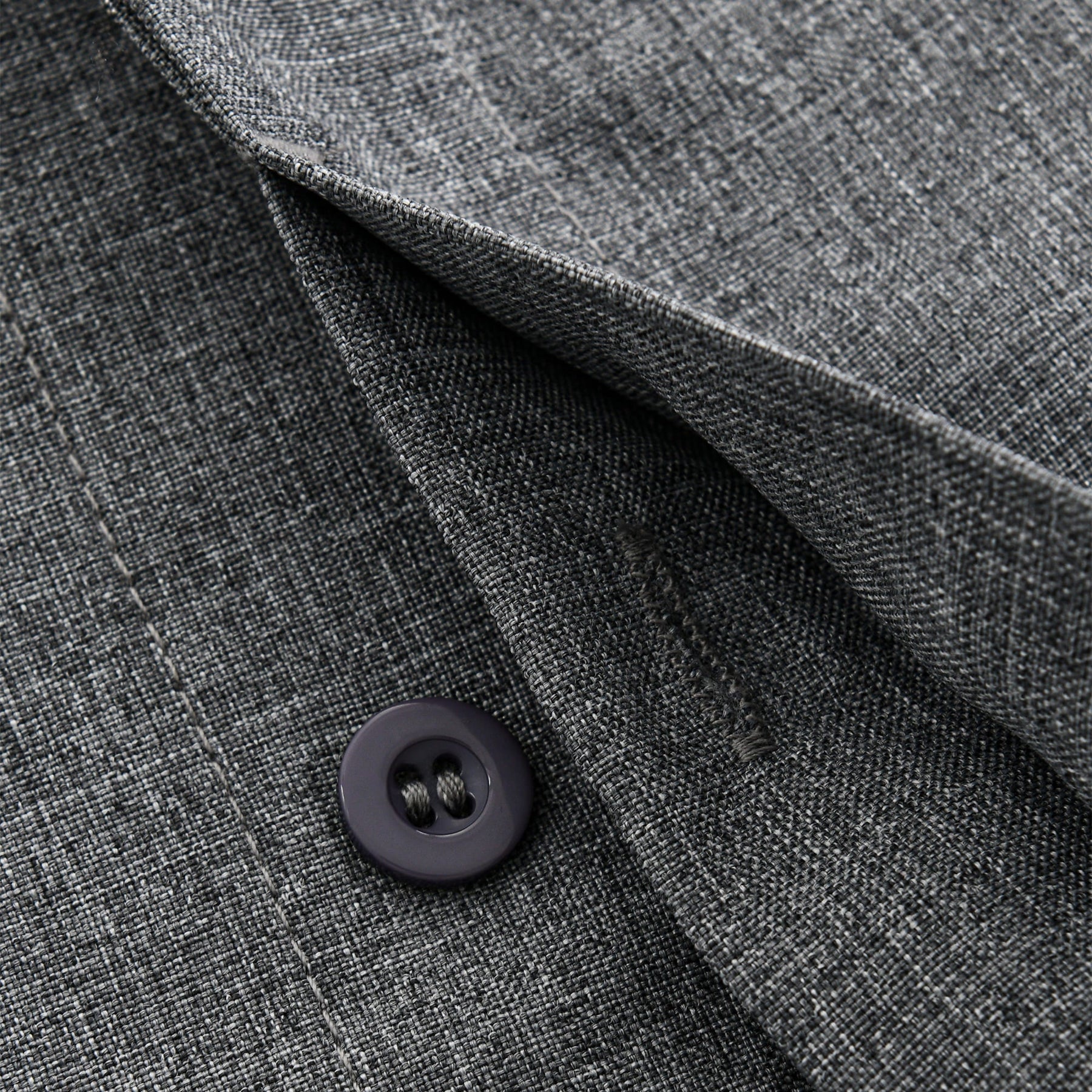 Chemise En Coton Lin À Manches Courtes À Col Uni Pour Hommes