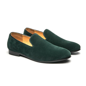 Homme Élitaire - Mocassins en daim