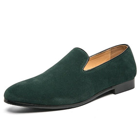 Homme Élitaire - Mocassins en daim