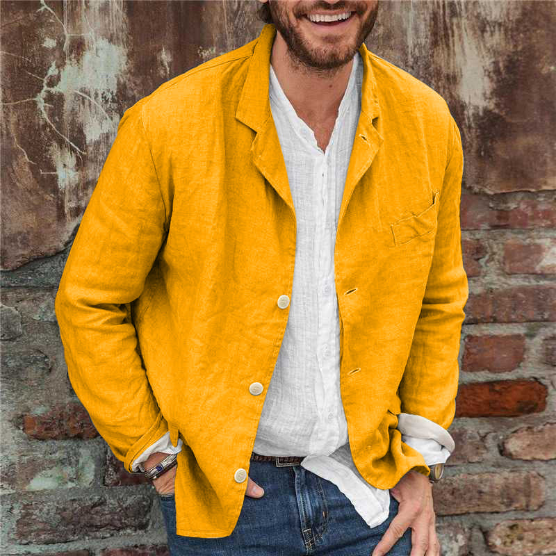 Veste en Coton et Lin