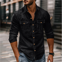 Pierre - Chemise en Denim pour Hommes