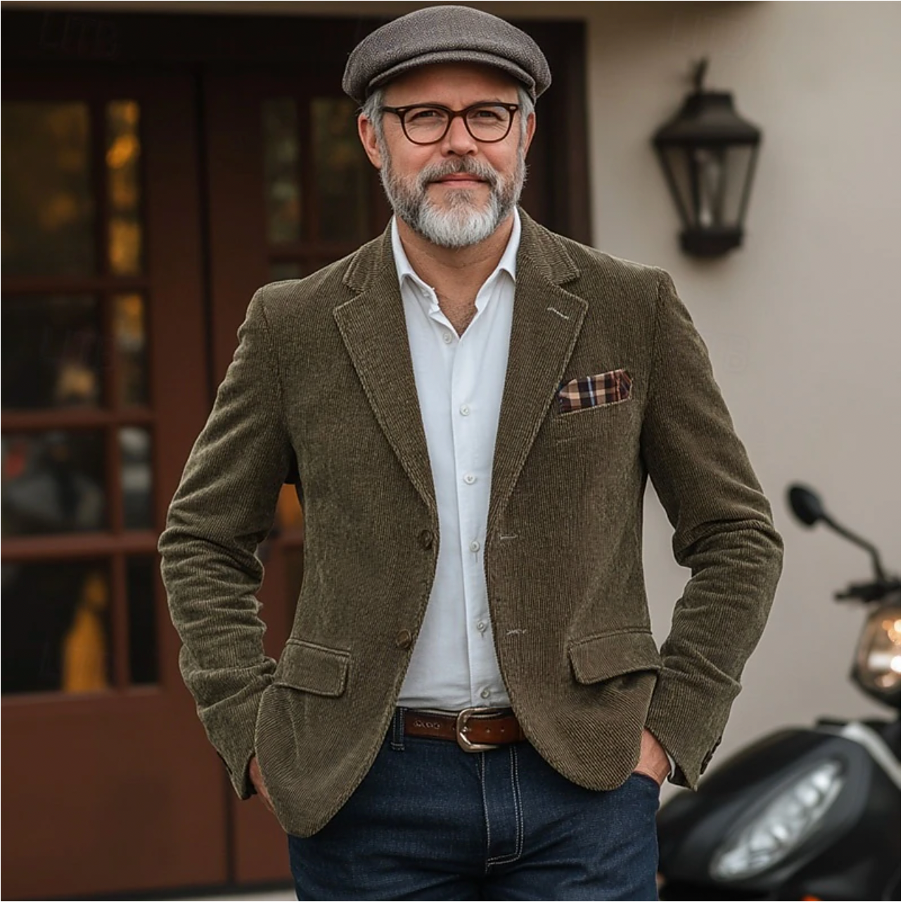 Bertram - Blazer en Velours Côtelé pour Homme