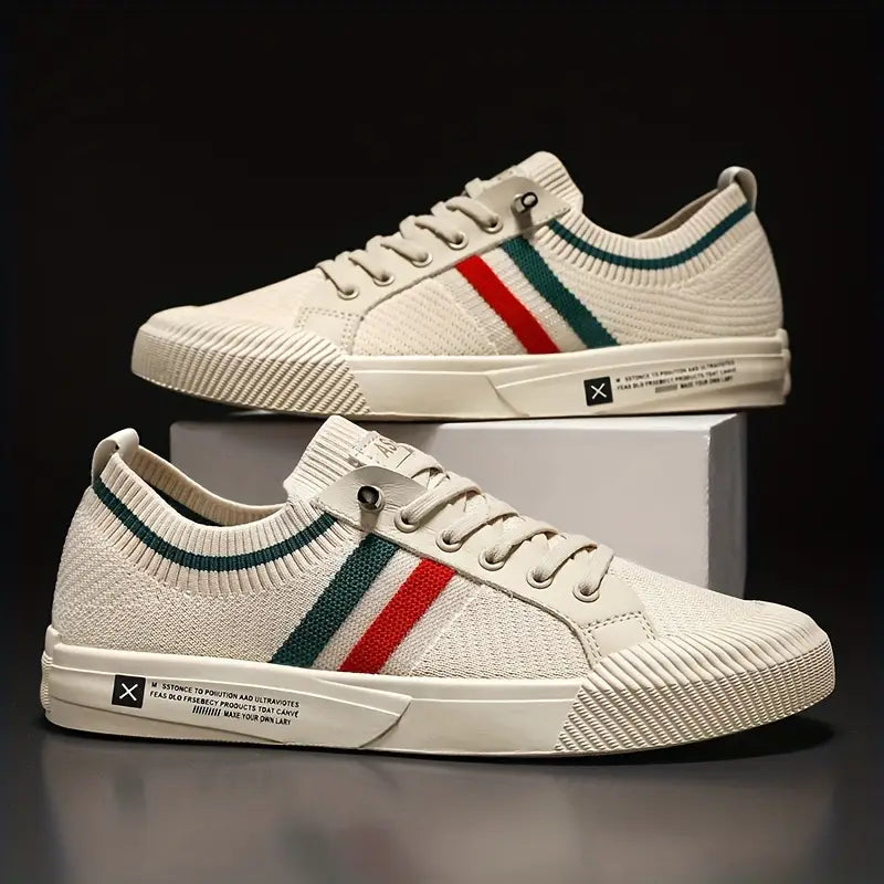 Baskets Respirantes à Lacets pour Homme